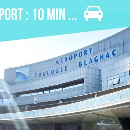 Cosy Confort - Climatisation, Balcon, Wifi - Proche Airbus, Purpan, Aeroport, Stade Ernest Wallon Toulouse